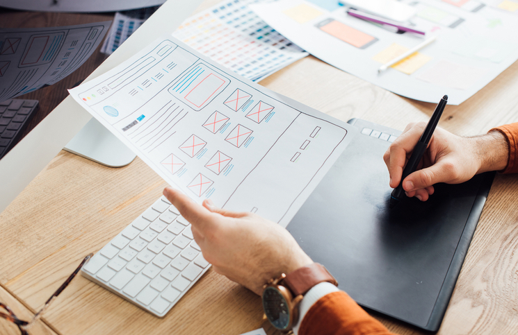 Designing a website Designing a website